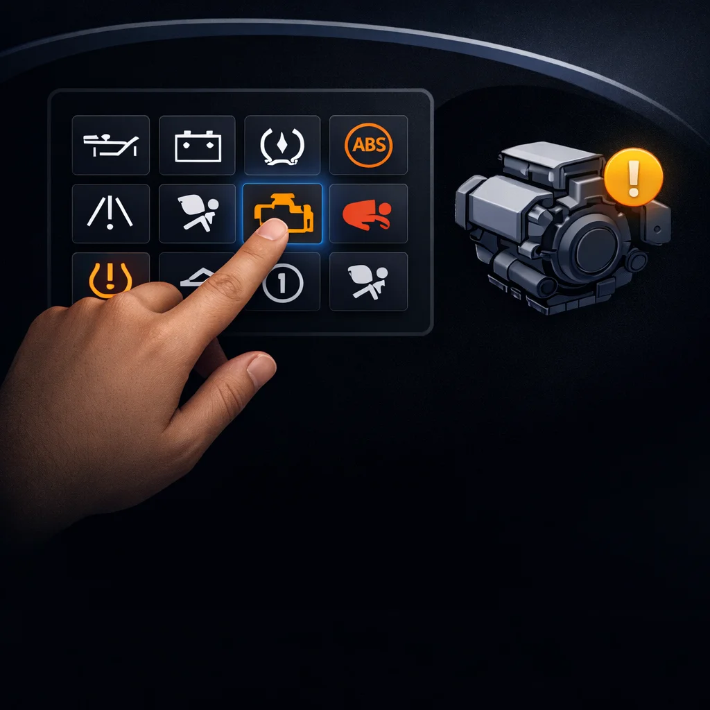 Warning light identification